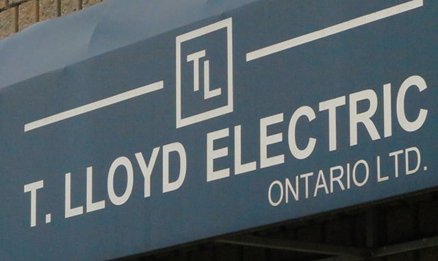 T. Lloyd Electric Awning