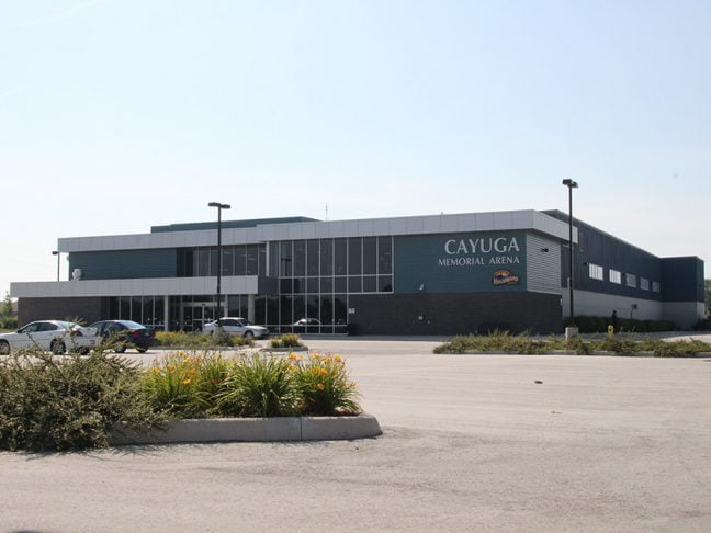 Cayuga Arena Outside