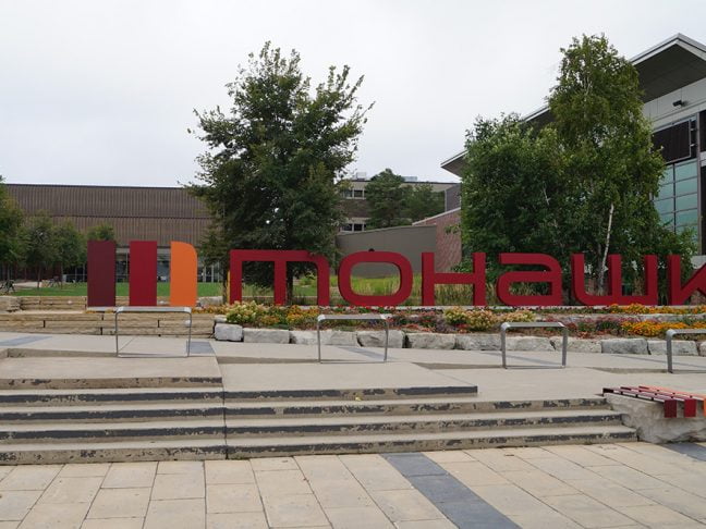 Mohawk College Sign